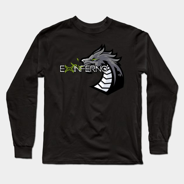 Ex Inferno Dragon X Long Sleeve T-Shirt by Ex Inferno